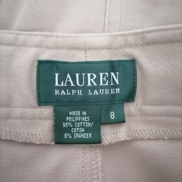 Lauren Ralph Lauren Women's Beige Skirt Size 8 - Picture 5 of 5